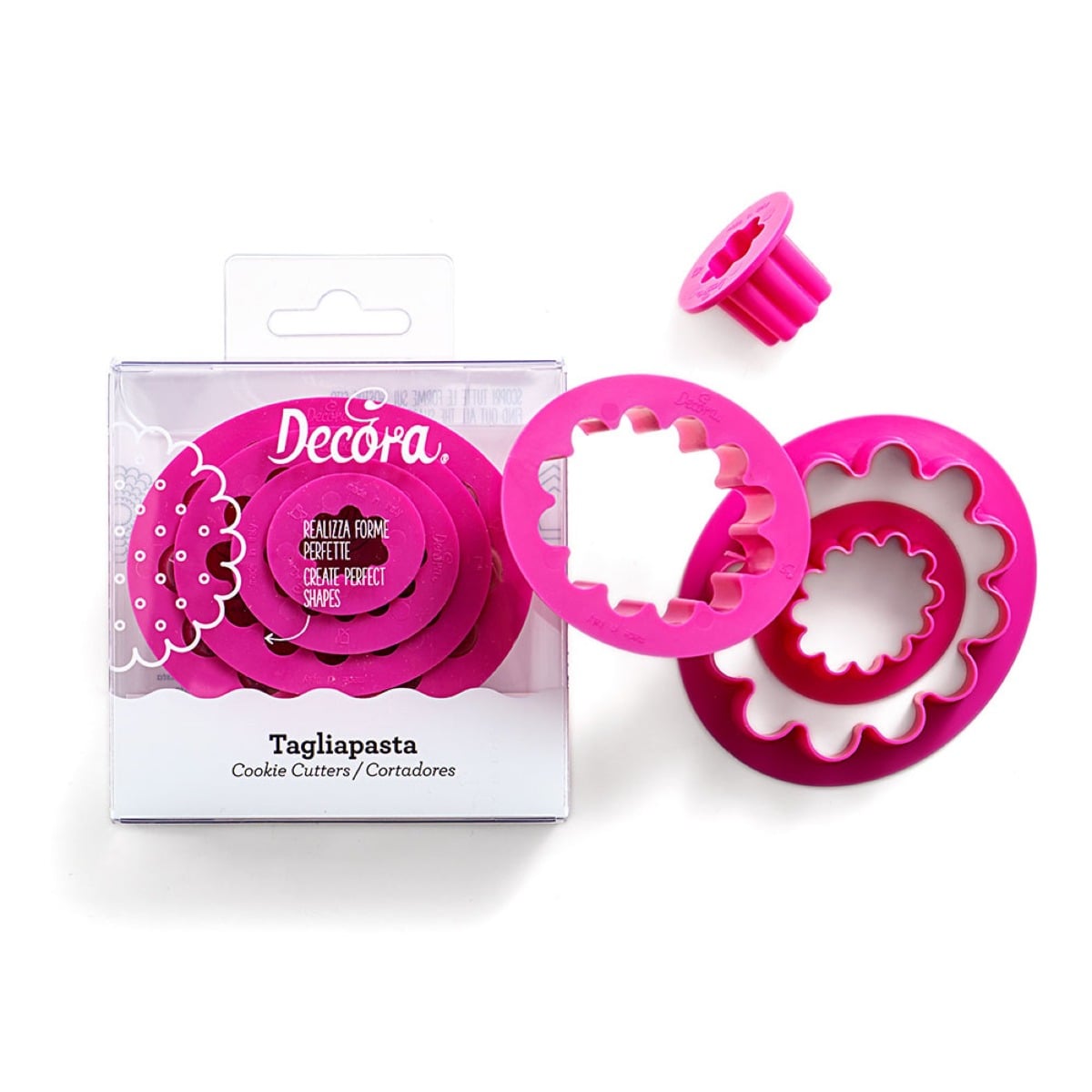 Emporte pièces - Ovale festonné (4pcs)