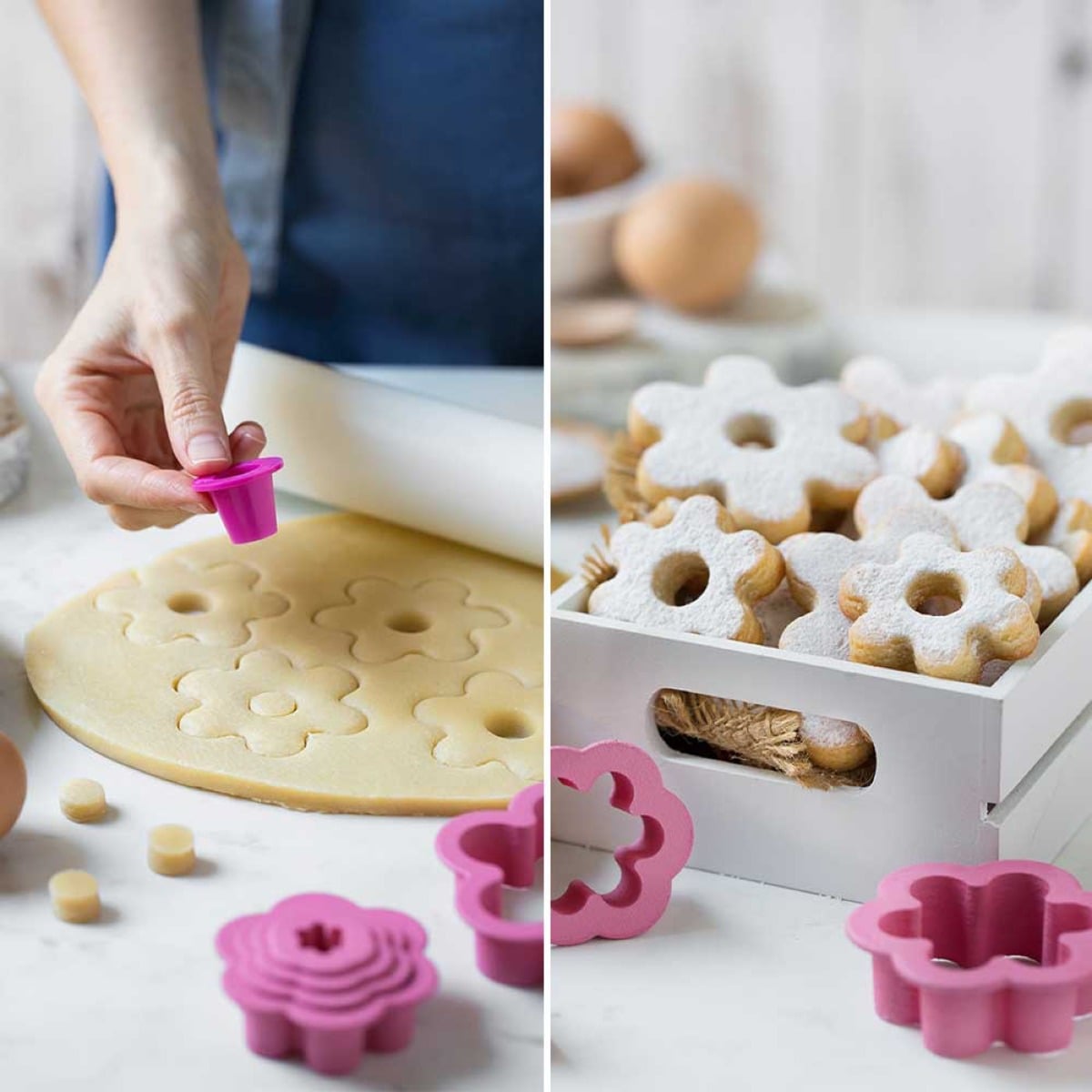 Emporte pièces - Set Fleurs (6pcs)