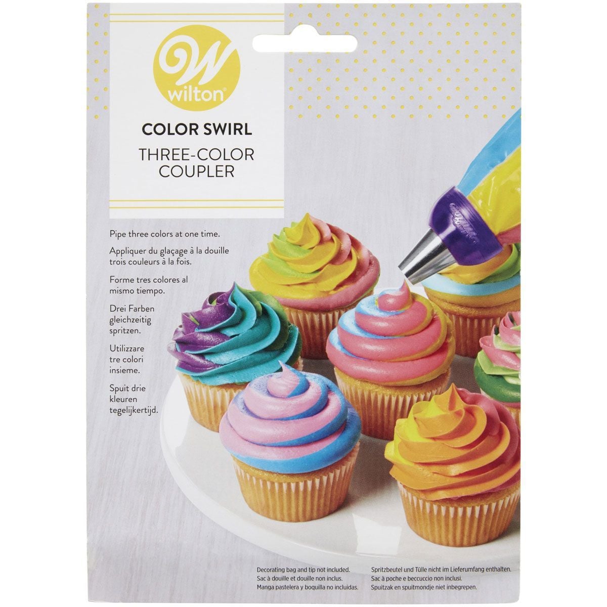 Triple adaptateur - Color Swirl