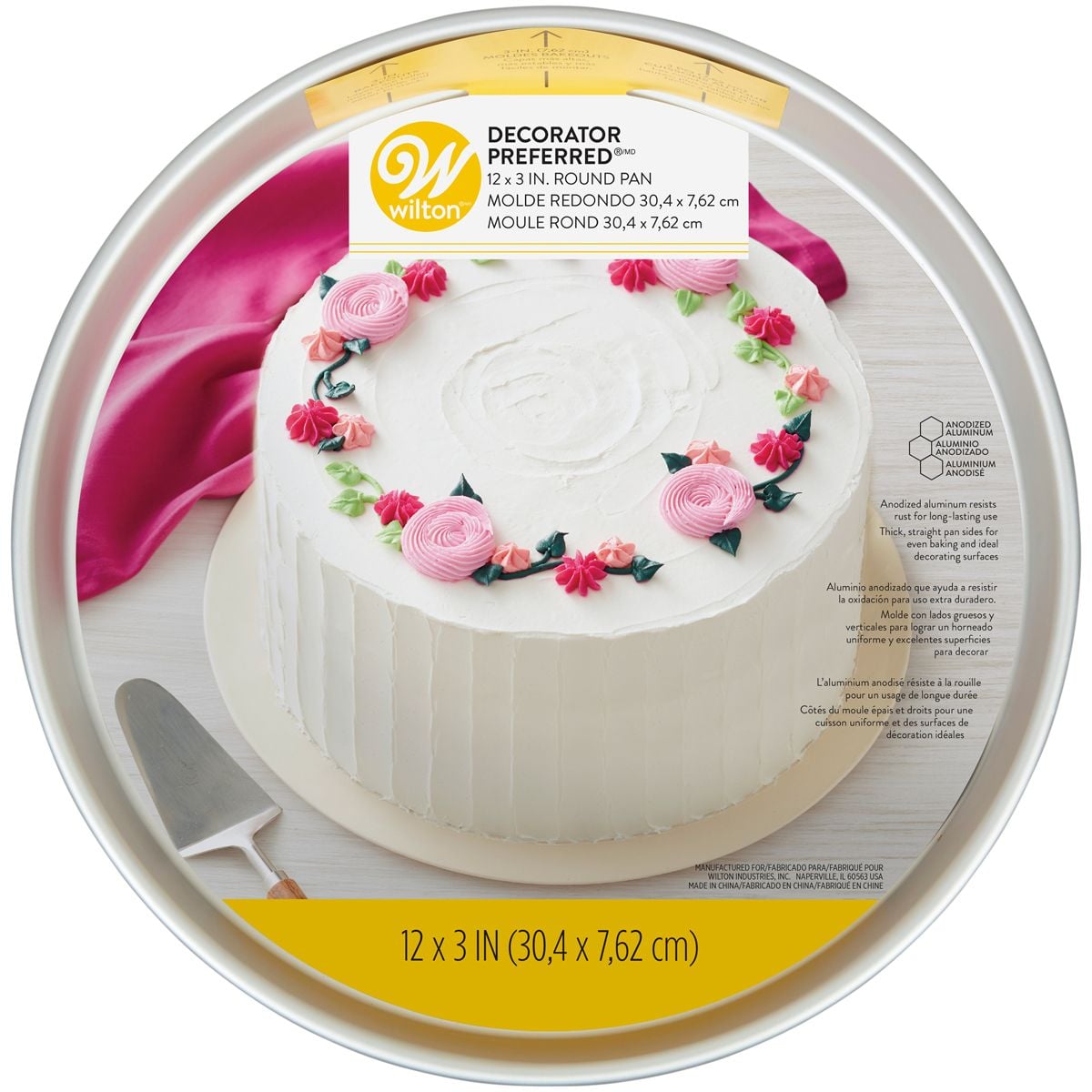 Moule à gâteau profond - Rond 30 x 7.5 cm