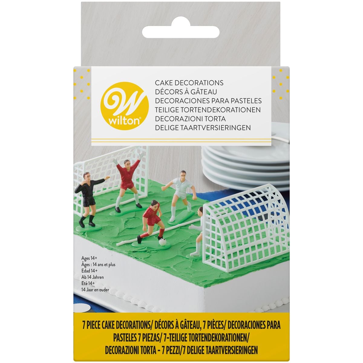 Décoration de gâteau - Foot (7pcs)