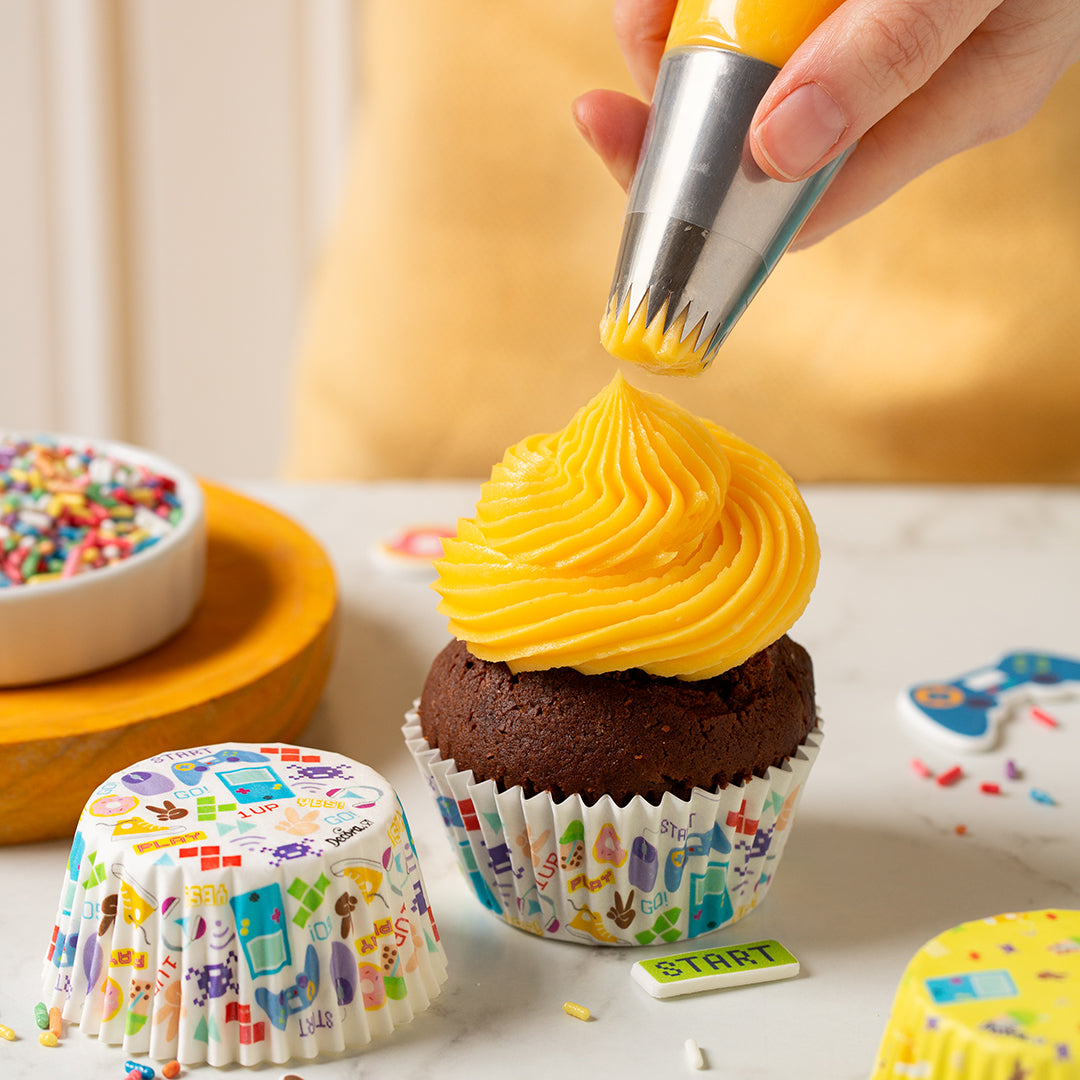 Decora Caissettes à cupcakes Gamer (36 pièces)