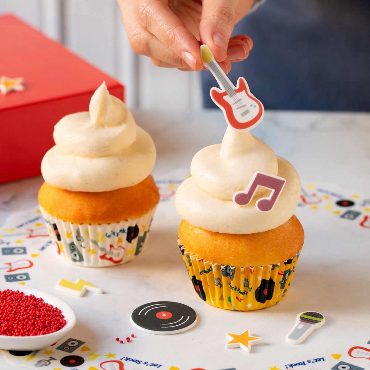 Decora Caissettes à cupcakes Disco (36 pièces)