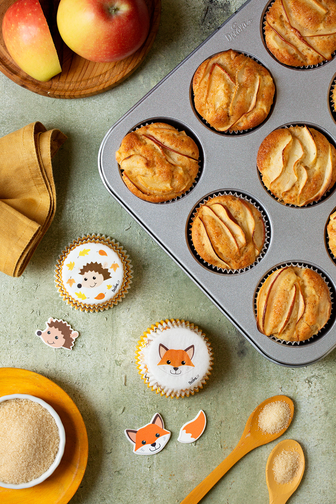 Caissettes à cupcakes - Amis de la forêt (36pcs)