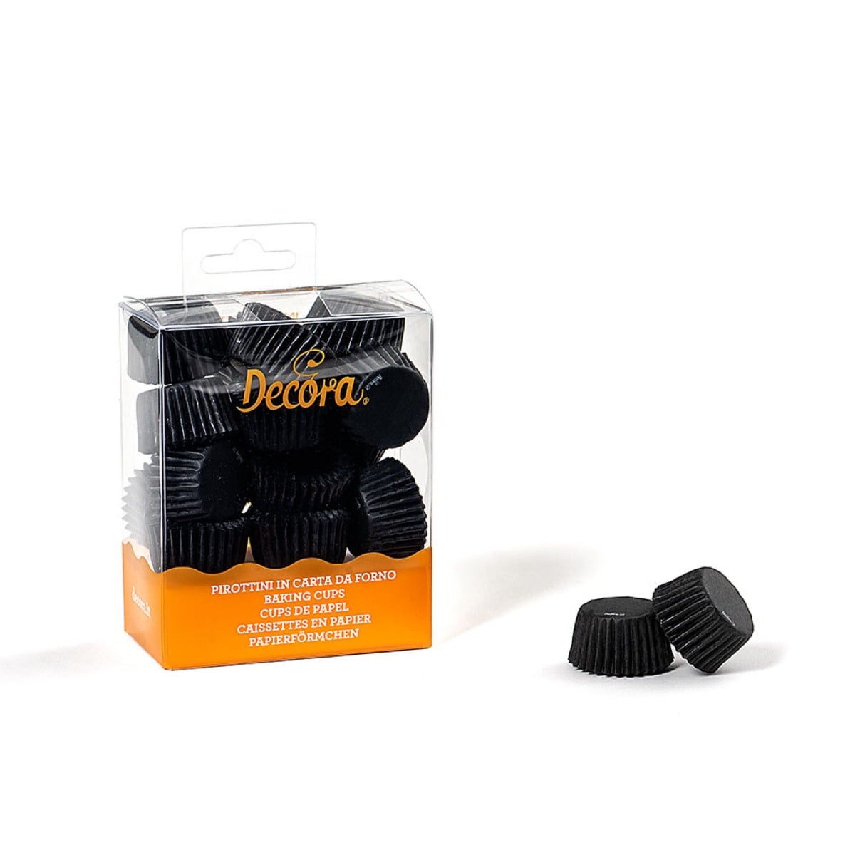 Mini Moule à Pâtisserie - Noir ø 27 (200pcs)