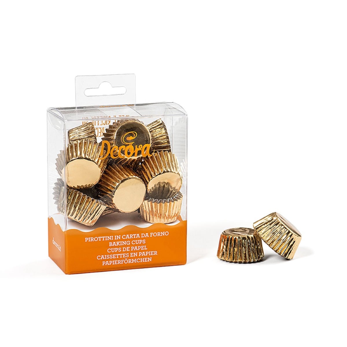 Mini Caissettes à Cupcake - Or (180pcs)