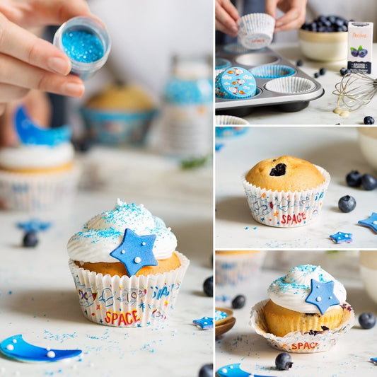 Caissettes à cupcake - Espace