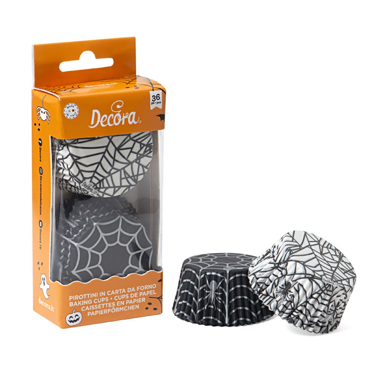 Caissettes en papier - Toile d'araignée