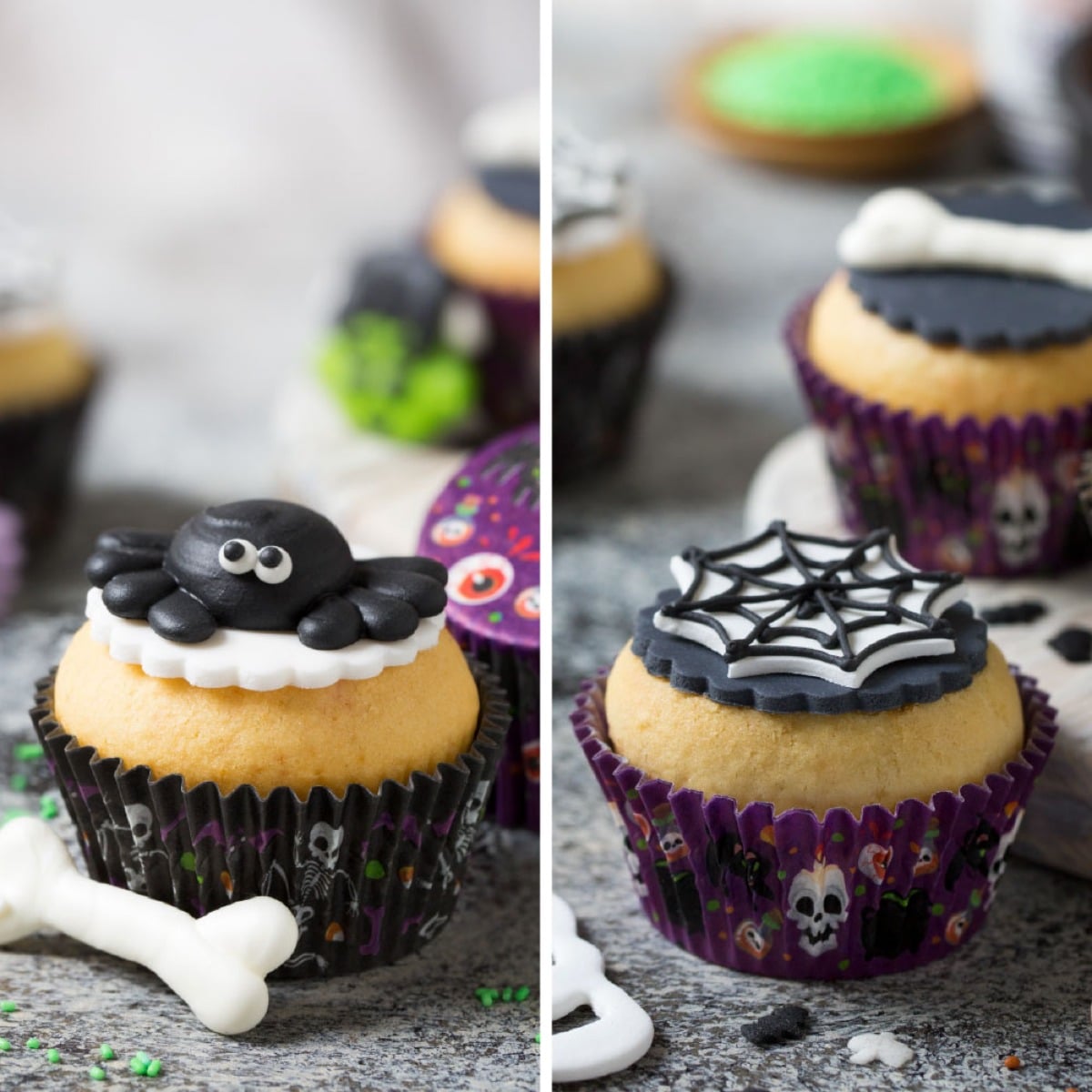 Caissettes à cupcake - Happy Halloween