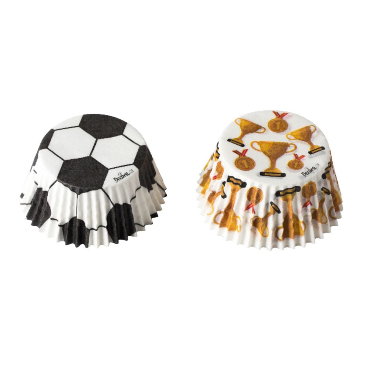 Caissettes à cupcakes - Champions de football (36pcs)