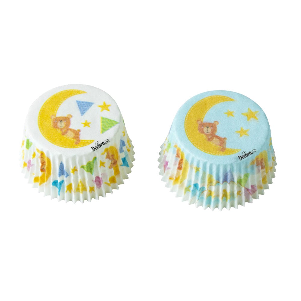 Caissettes à Cupcakes - Bébé Ours (36 pcs)