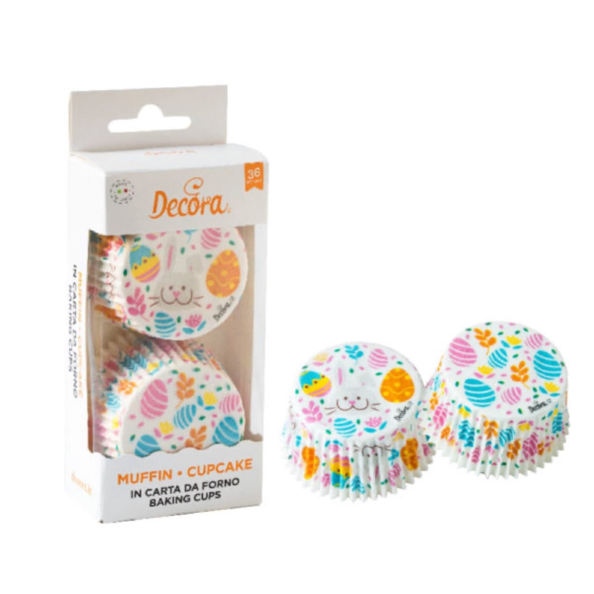 Caissettes à Cupcakes - Pâques Oeufs (36pcs)