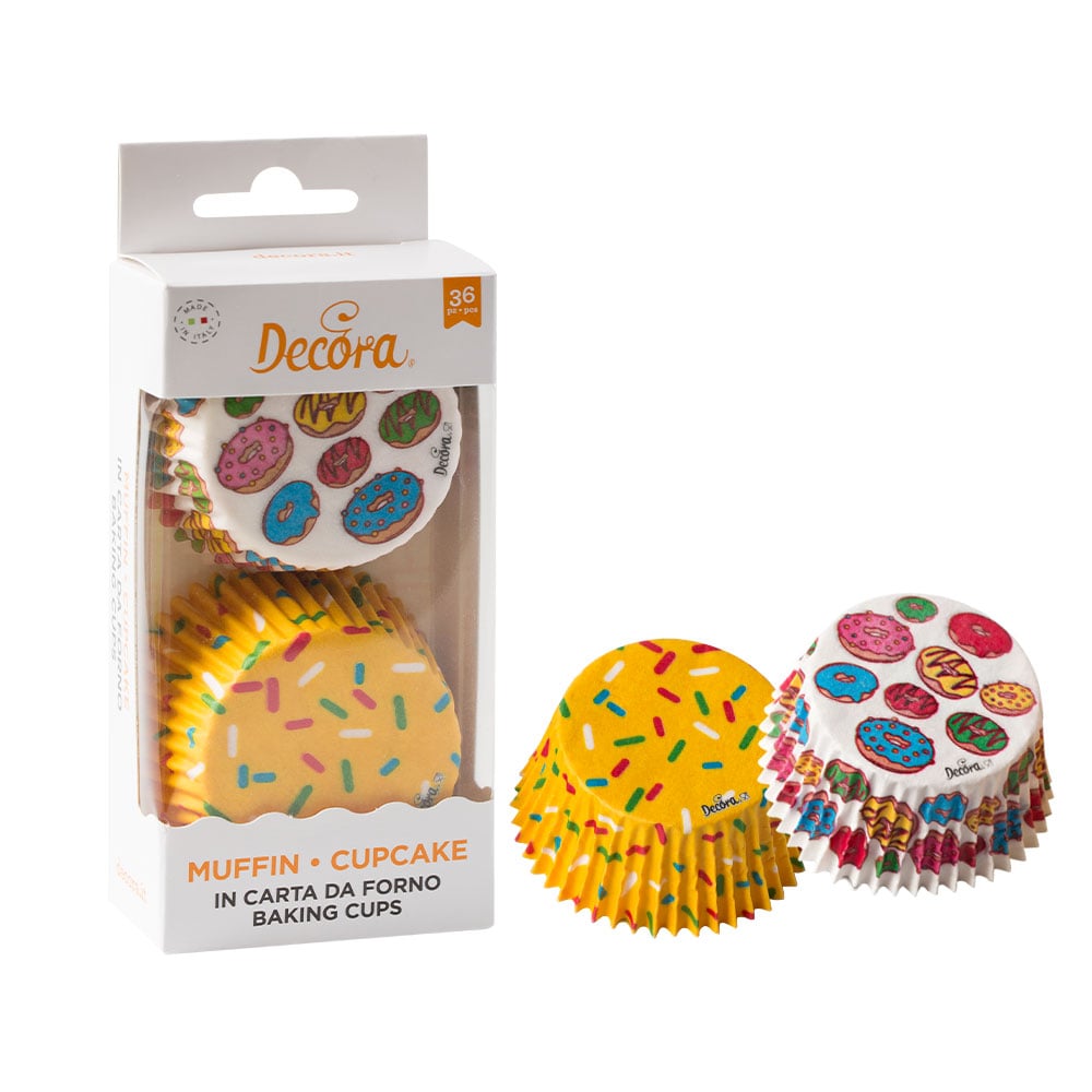Caissettes à cupcake - Donuts