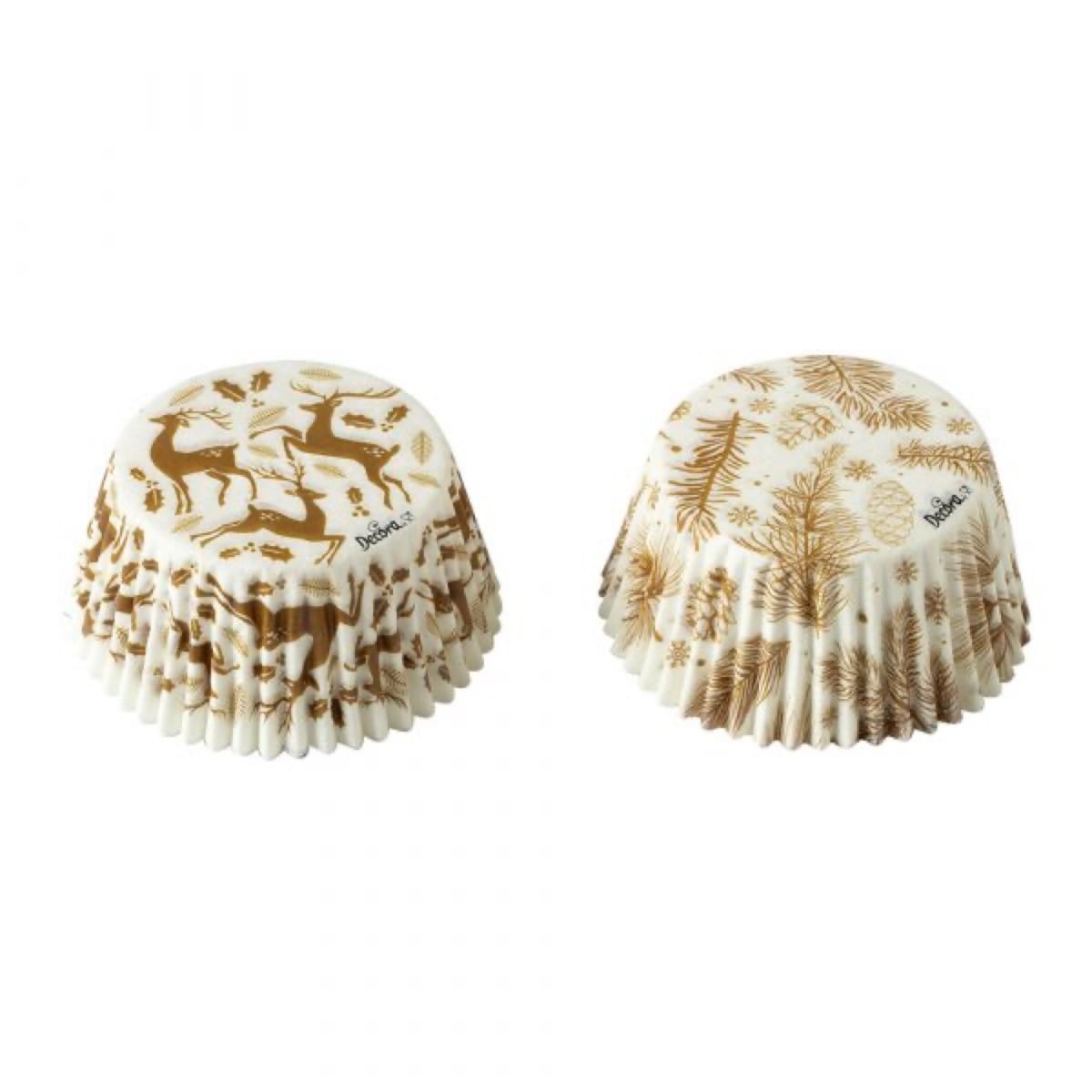 Caissettes à Cupcake - Elegant Xmas