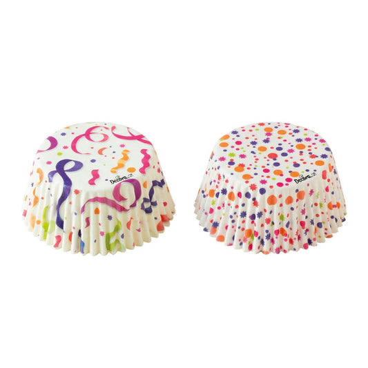 Caissettes en papier - Fiesta confettis
