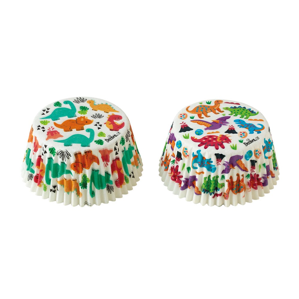 Caissettes à cupcake - Jurassique