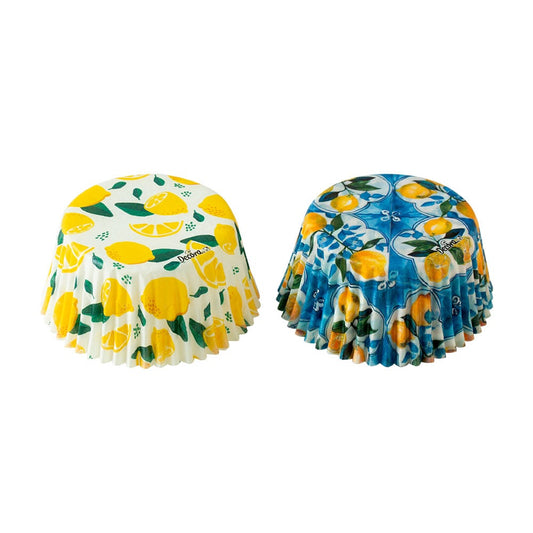 Caissettes à cupcake - Citrons