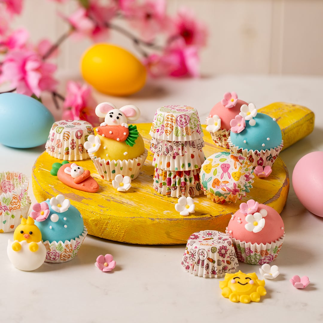 Caissettes à cupcake - Pâques (100pcs)