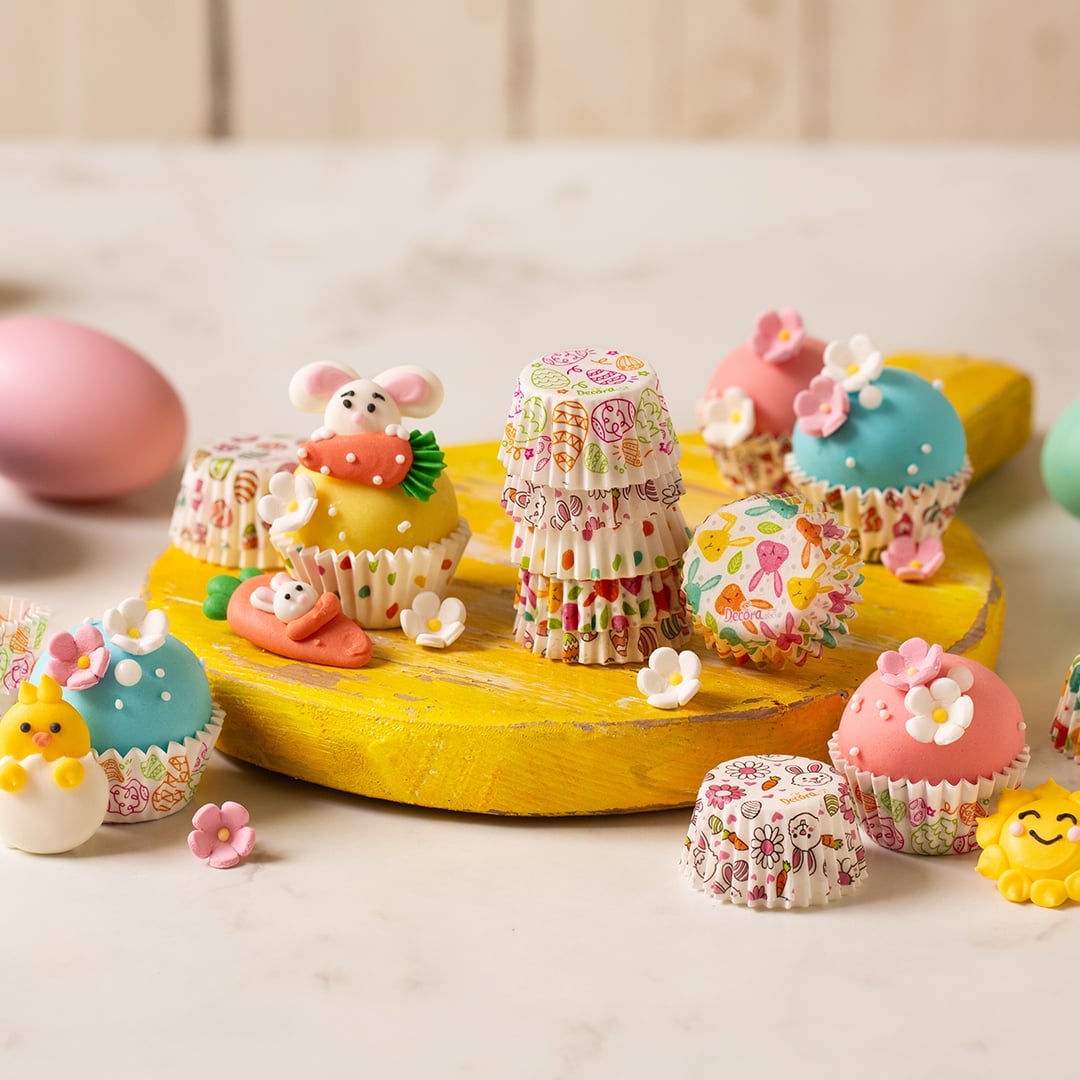 Caissettes à cupcake - Pâques (100pcs)