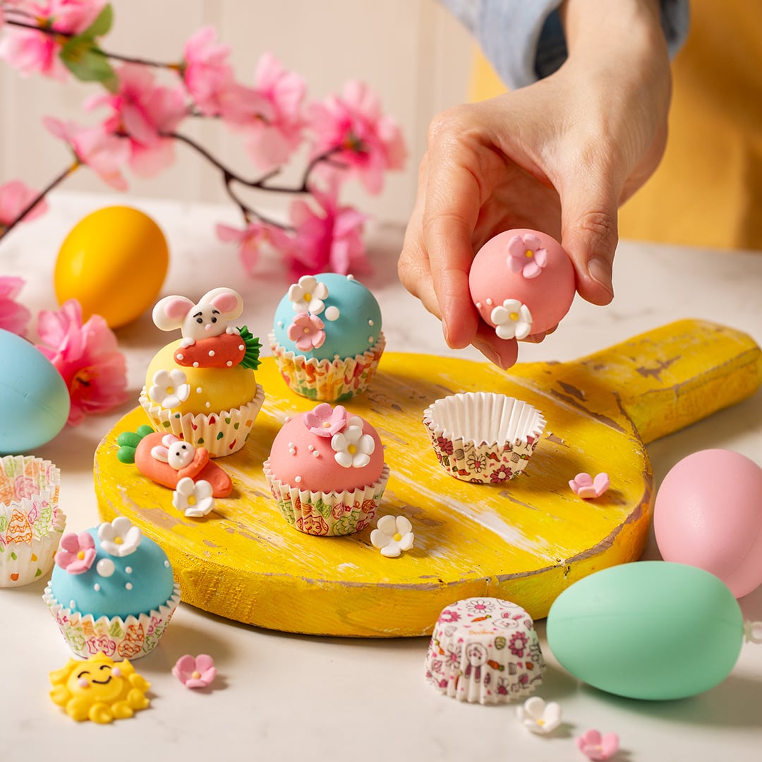 Caissettes à cupcake - Pâques (100pcs)