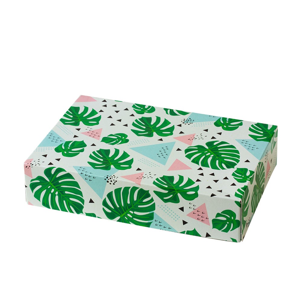 Boîte à Pâtisseries - Monstera Moderne