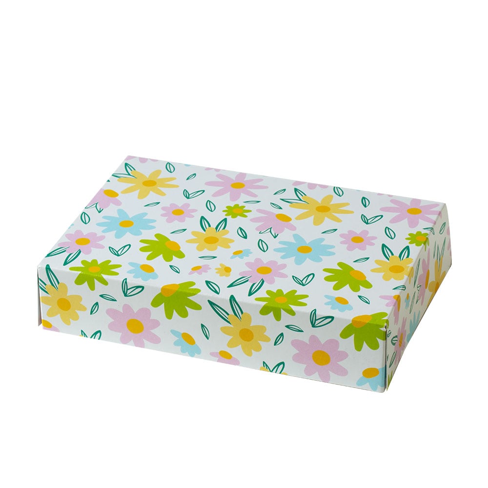 Boîte à Pâtisseries - Marguerites colorées