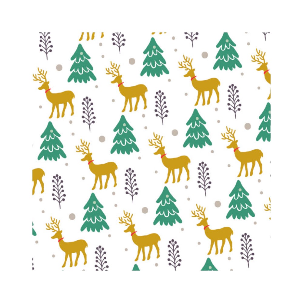 Boîtes à 4 Cupcakes - Cerfs