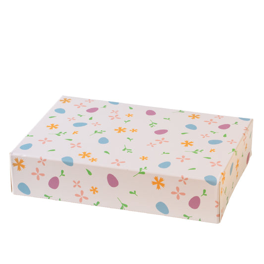 Boîte à Pâtisseries - Fleurs et Oeufs