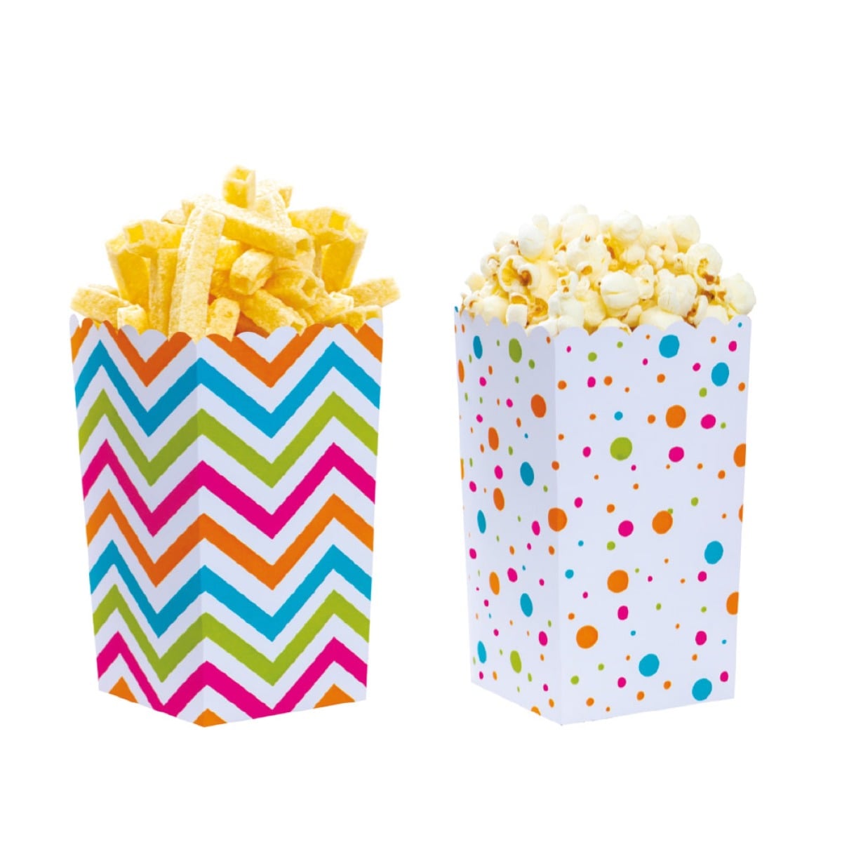 Boite à popcorn - Let's Party (6pcs)