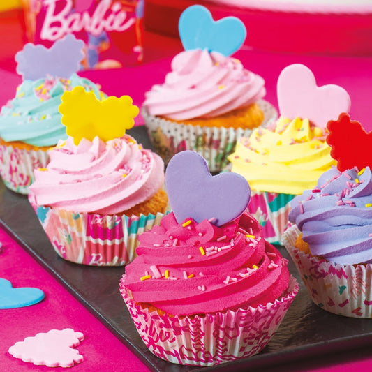 Caissettes à Cupcakes - Barbie Multicolore (36 pcs)