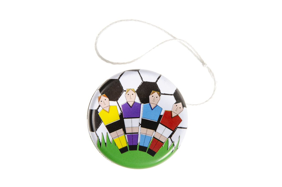 Yo-yo football en métal (Ø 5 cm)