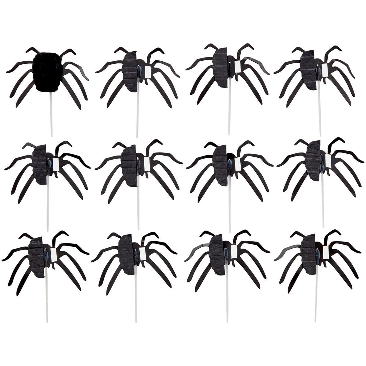 Cupcake Topper - Araignée (12pcs)