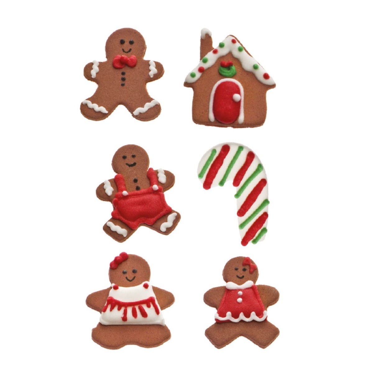 Décorations en sucre - Gingerbread