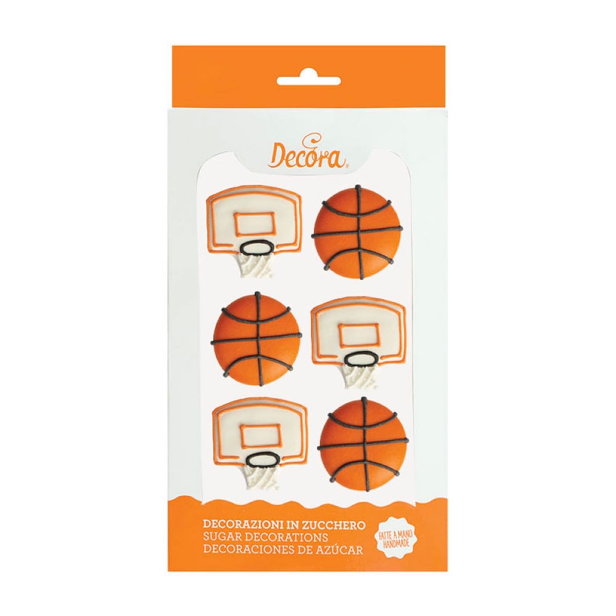 Décorations en sucre - Basketball
