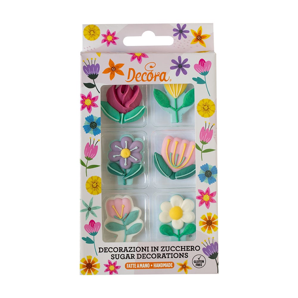 Décorations en sucre - Printemps