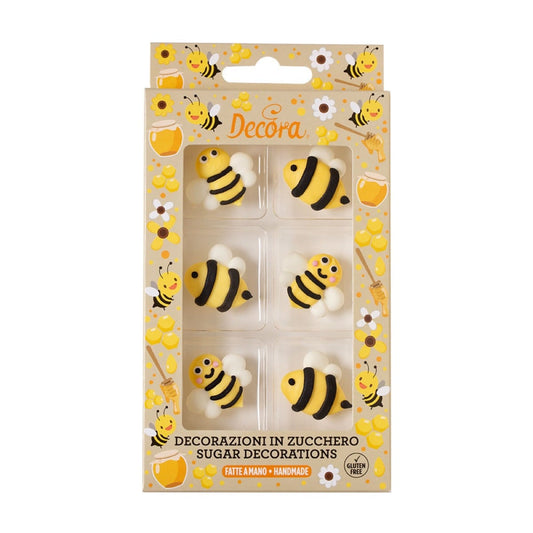 Décorations en sucre - Abeilles