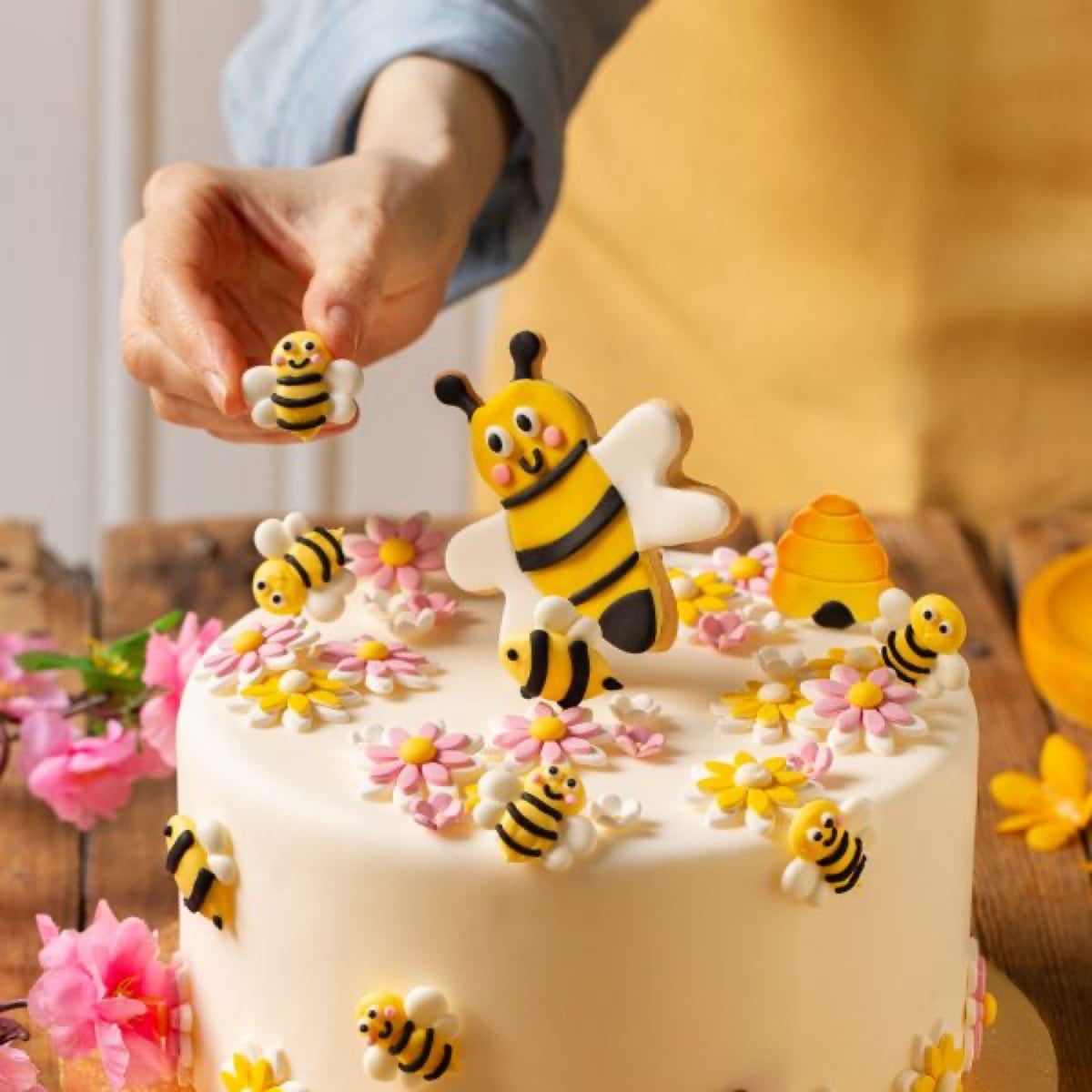 Décorations en sucre - Abeilles