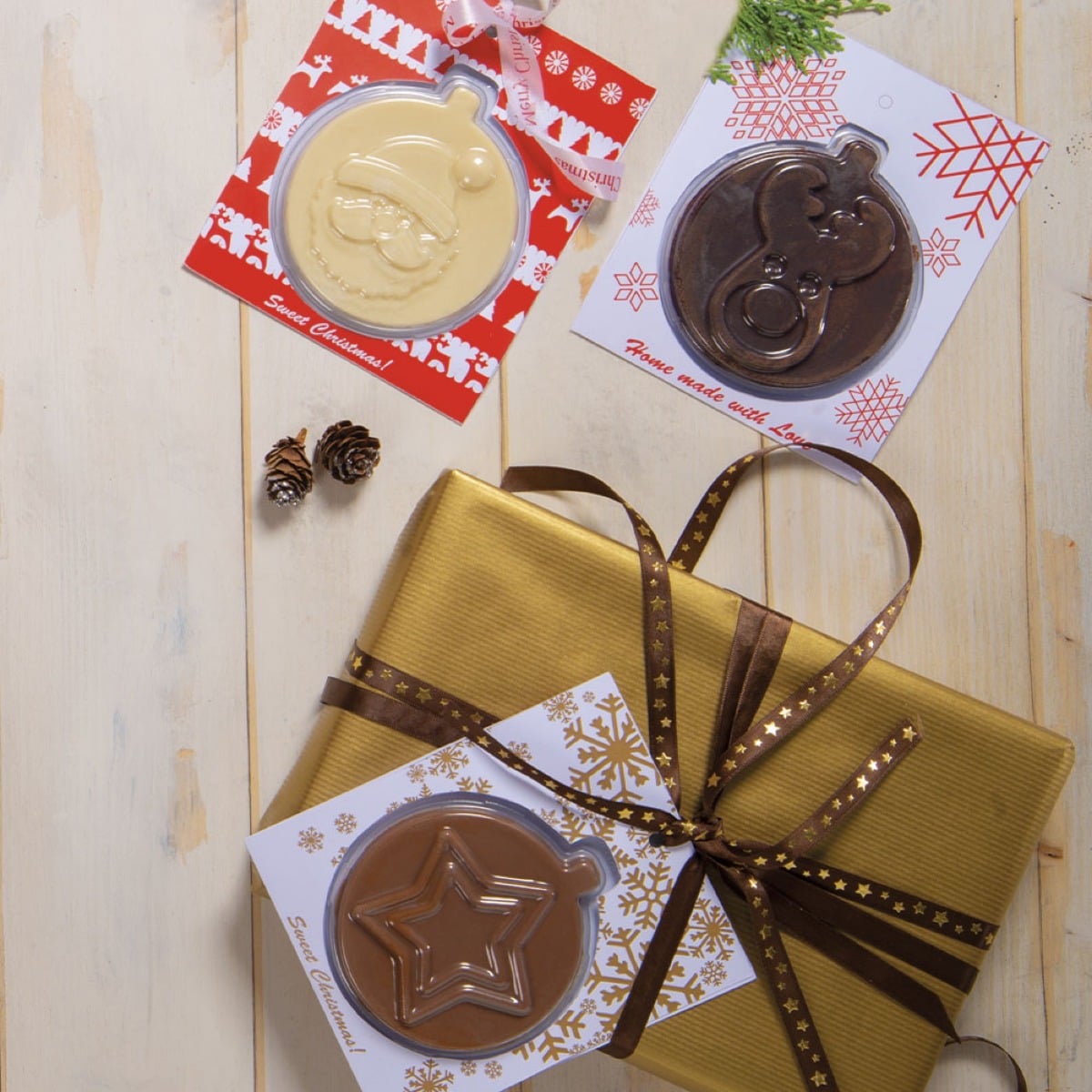 Moule à chocolat - Carte de Noël