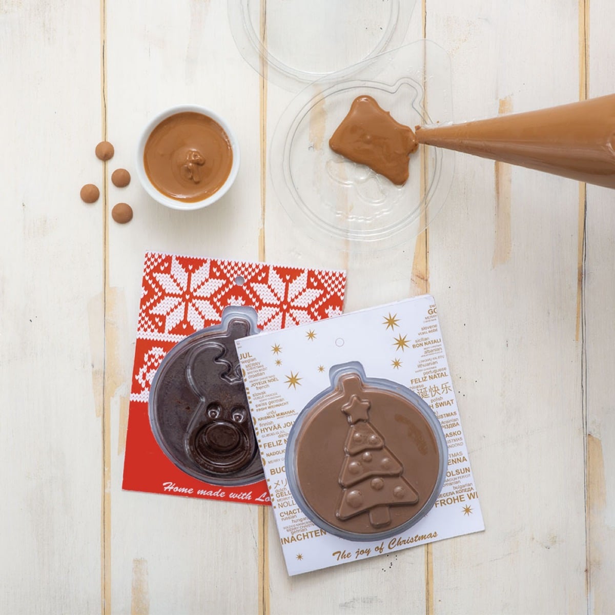 Moule à chocolat - Carte de Noël