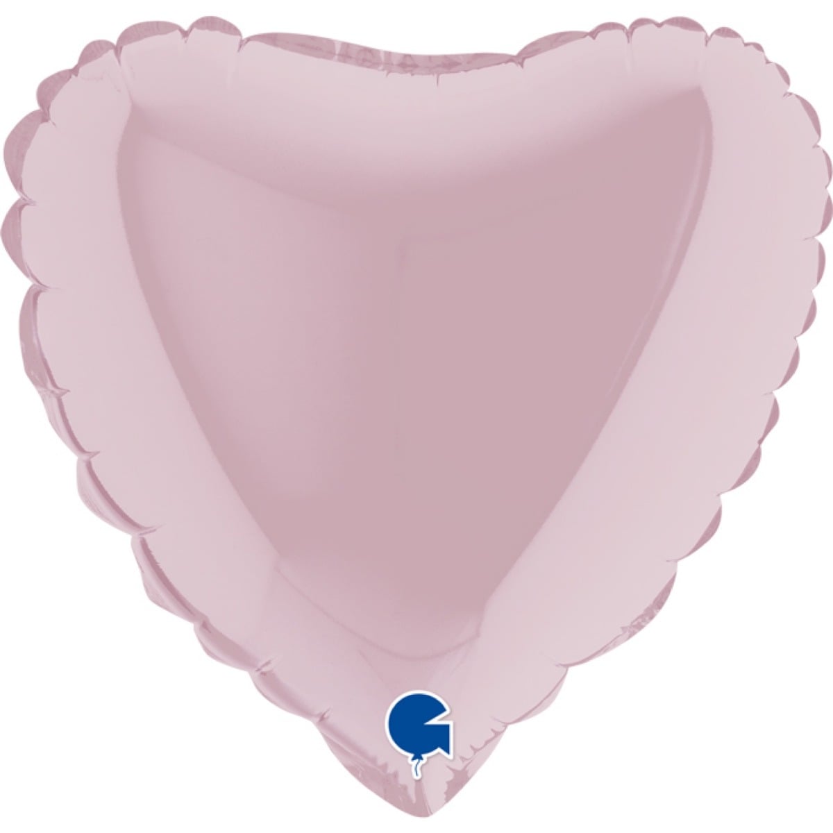 Ballon Alu Cœur Rose (22cm)