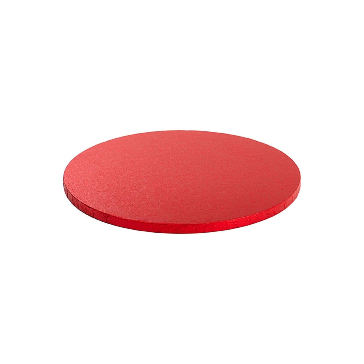Plateau Rond Rouge 25cm (12mm)