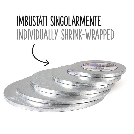 Plateau Rond Argent (12mm)