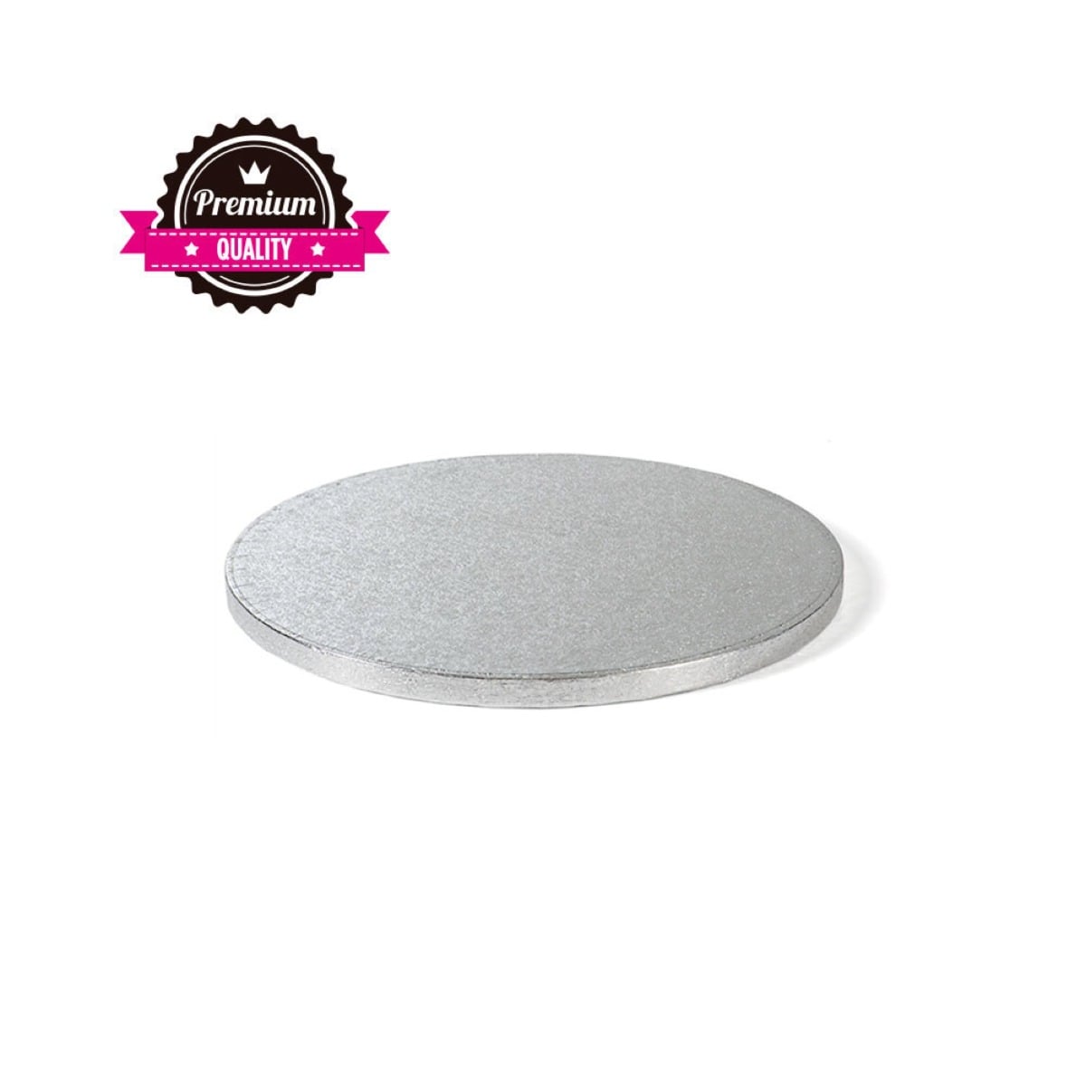 Plateau Rond Argenté 36cm (12mm)