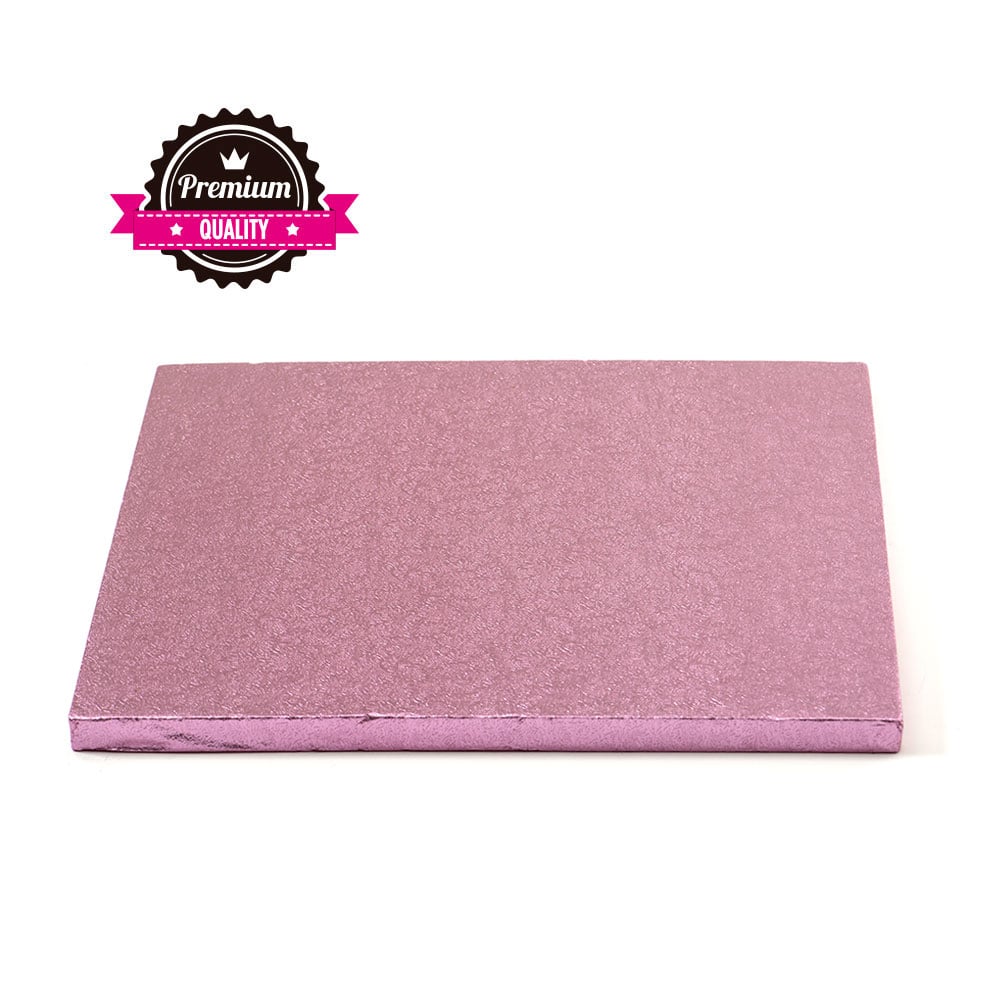 Plateau Carré Rose Clair 35cm (12mm)