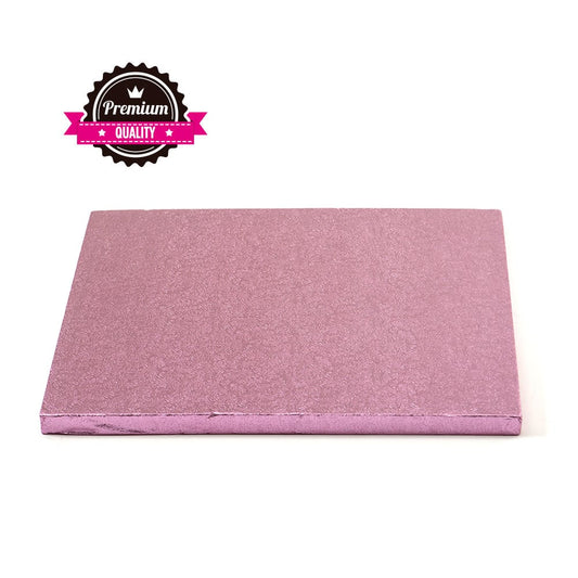 Plateau Carré Rose Clair 35cm (12mm)