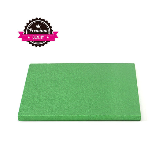 Plateau Carré Vert 30cm (12mm)