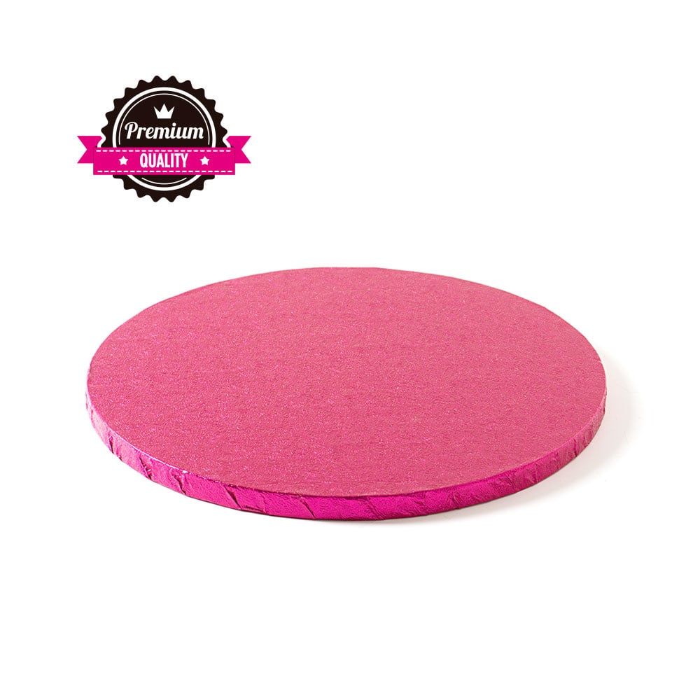 Plateau Rond Fuchsia (12mm)