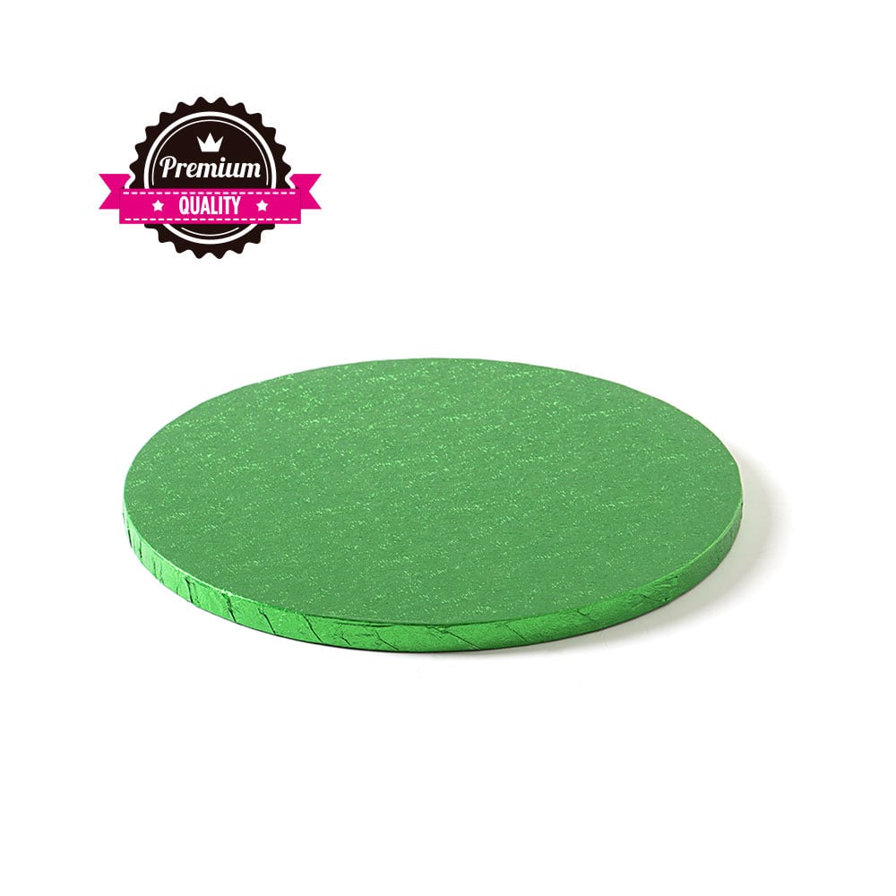 Plateau Rond Vert 25cm (12mm)