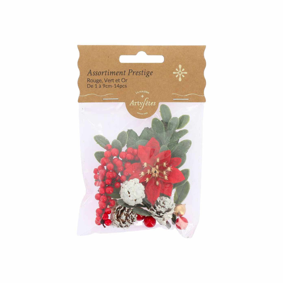 Assortiment Prestige Rouge, Vert et Or (14pcs)