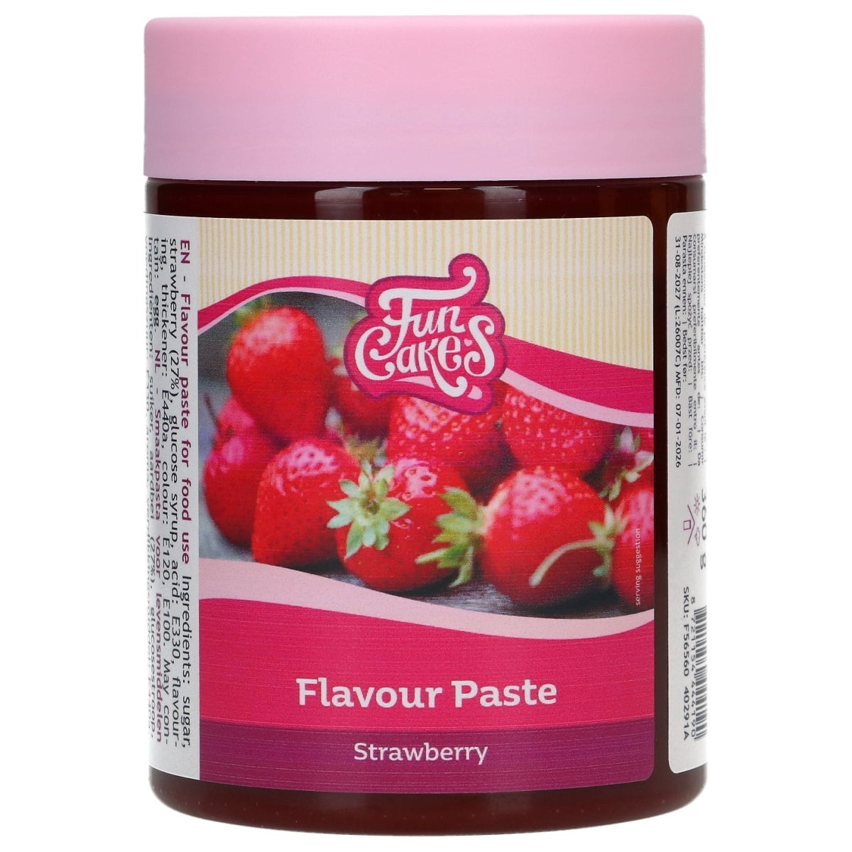 FunCakes Pâte aromatique fraise (360g)